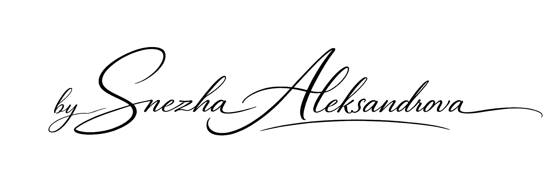 Signature — Snezha Aleksandrova