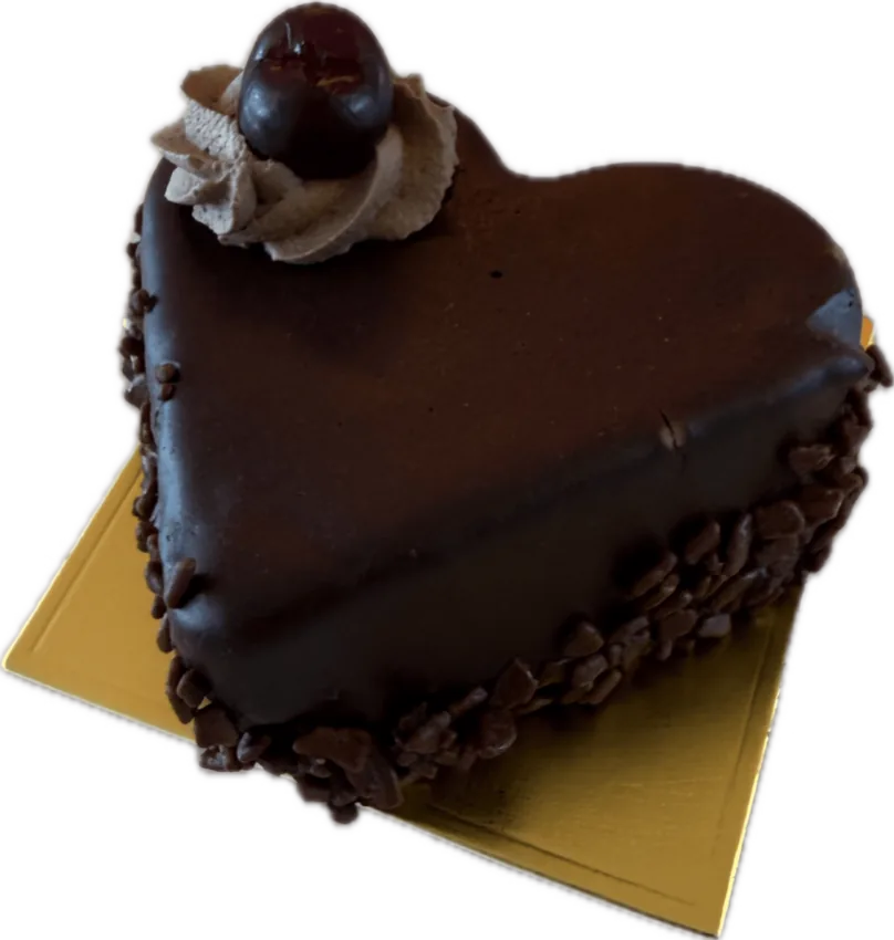 Schoko Vanille Mousse Herz