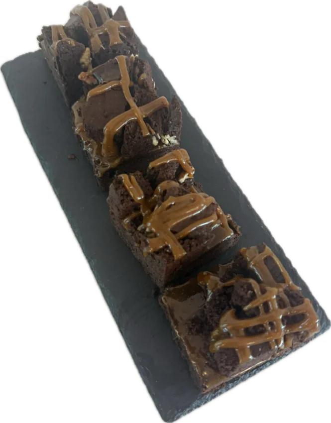 Schoko Karamell Brownie
